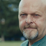 Lucio Baggio, fotogramma dal video di cui è protagonista