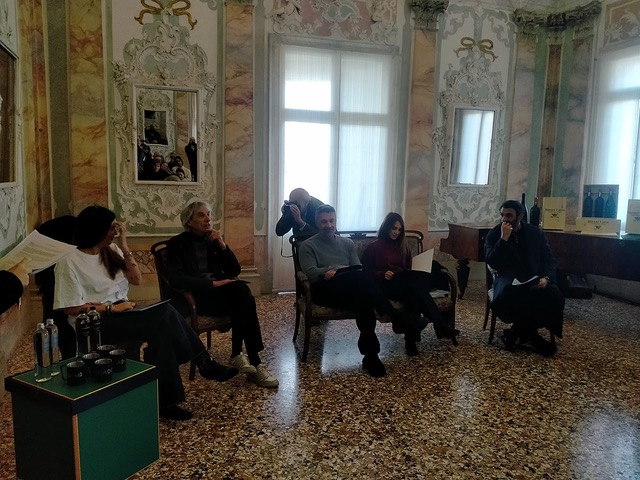 La conferenza stampa nella Sala degli Specchi di Palazzo Sturm