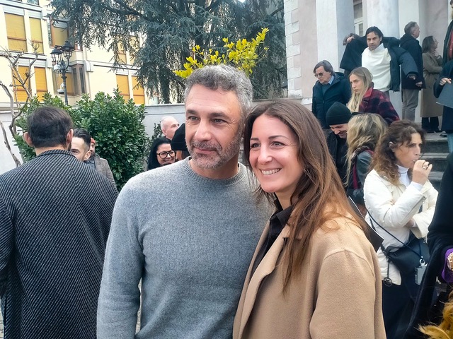 Ammiratrici 1: Raoul Bova con l'assessore Giada Pontarollo