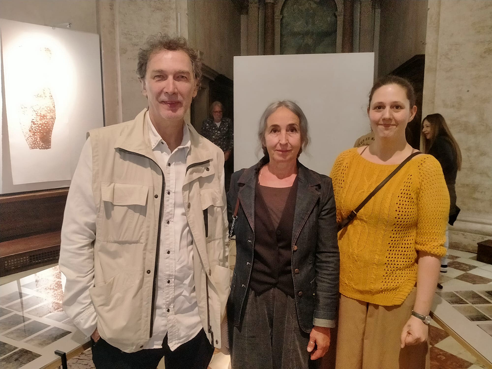 Giusto Pilan, Rossella Pavan e Irene Baschenis