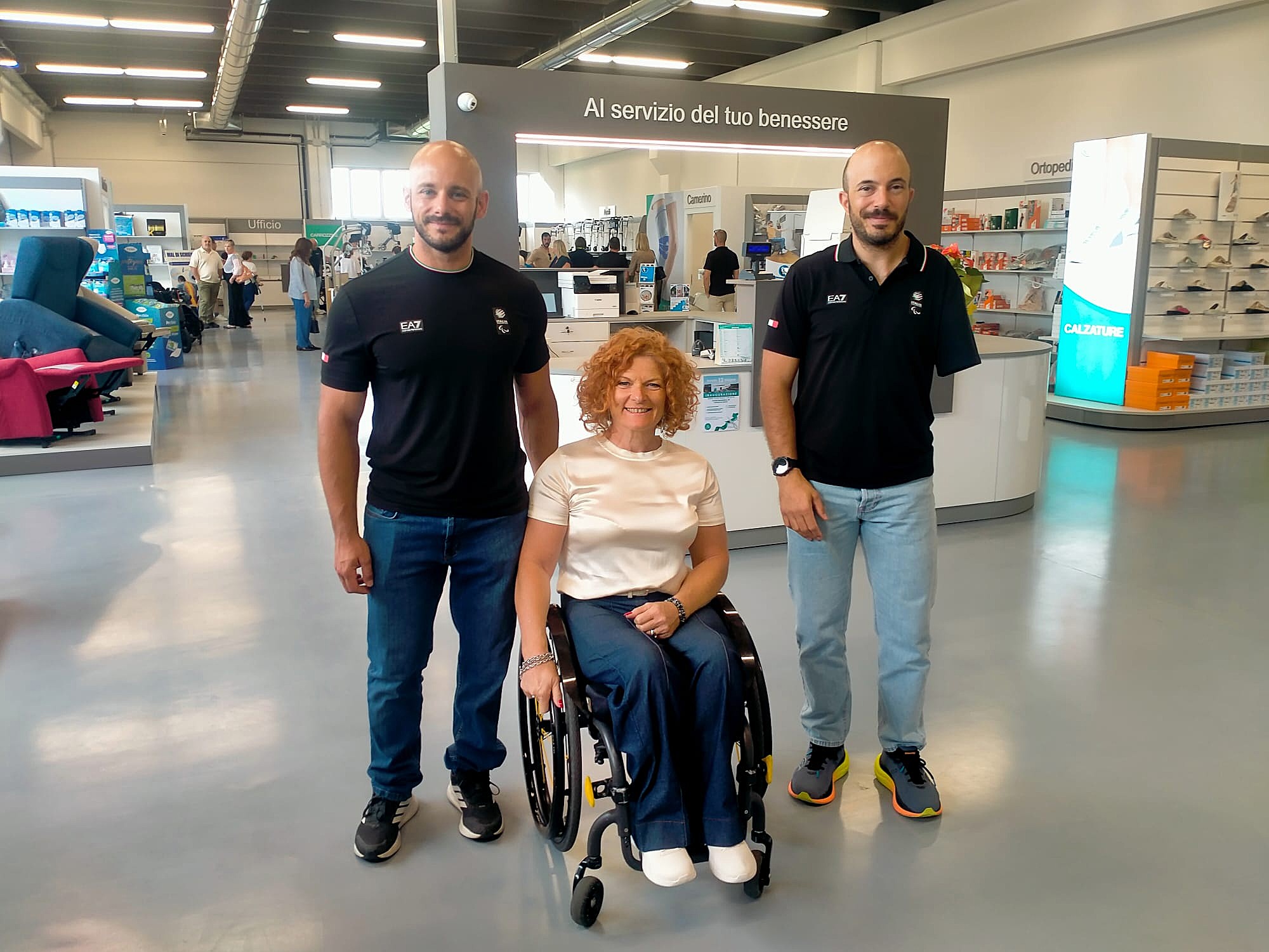 Marco Pisani, Francesca Porcellato e Mattia Da Pastro