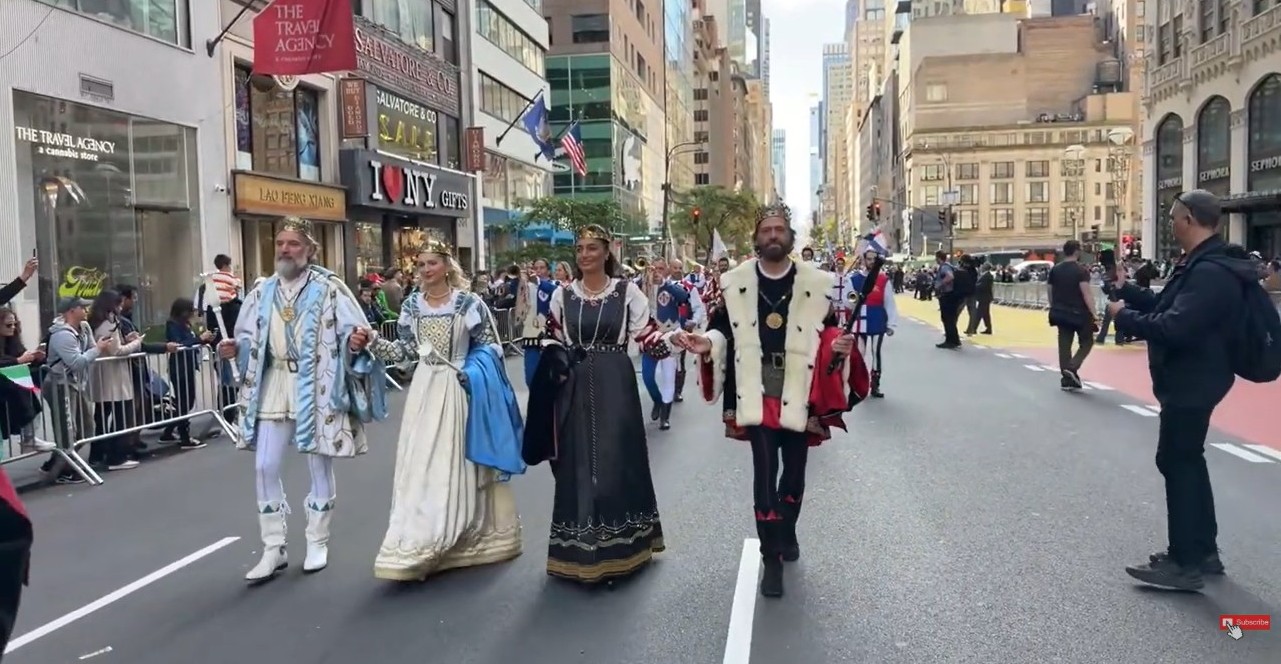 Fermo immagine da YouTube – Diretta streaming NYC Live, The 82nd Annual Columbus Day Parade 2026 #afrazexplores
