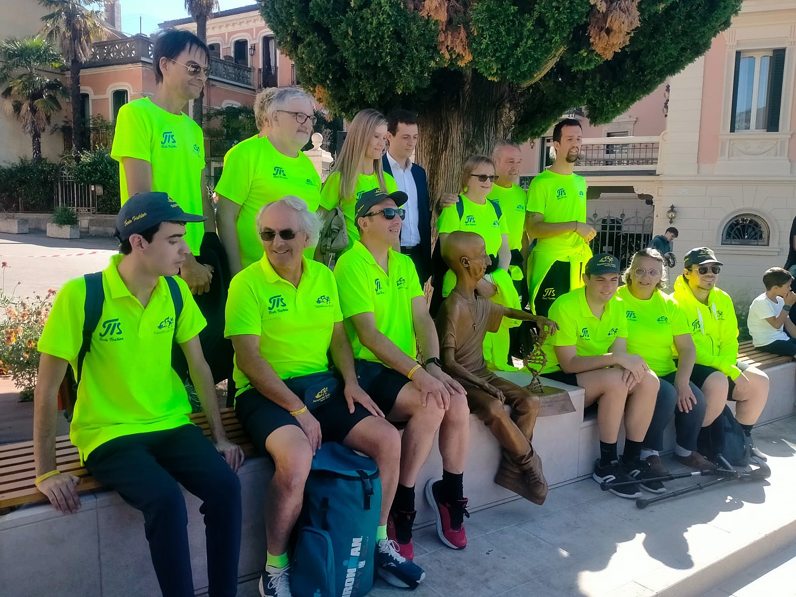Il gruppo della Squadra delle Stelle - Jesolo Triathlon